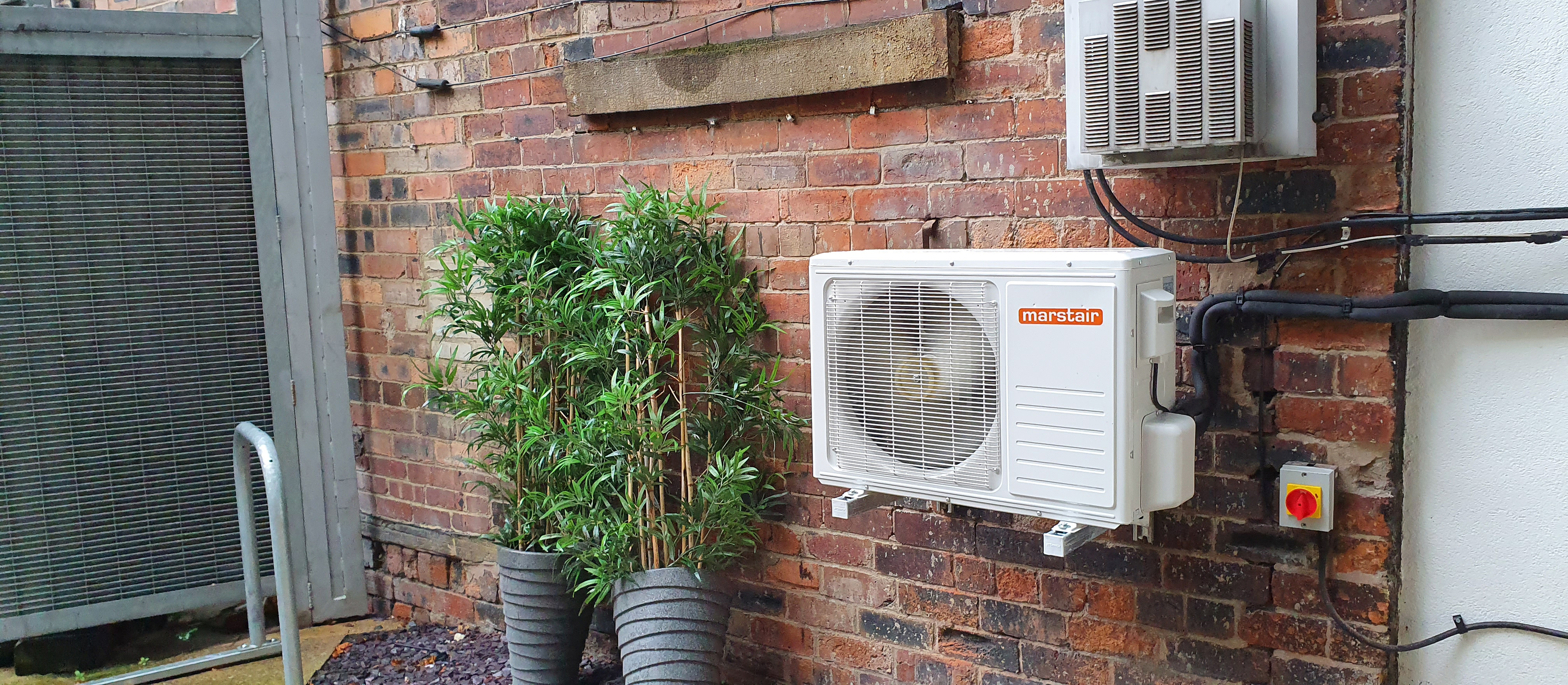 SlimLine Outdoor Cellar Cooling in Pub